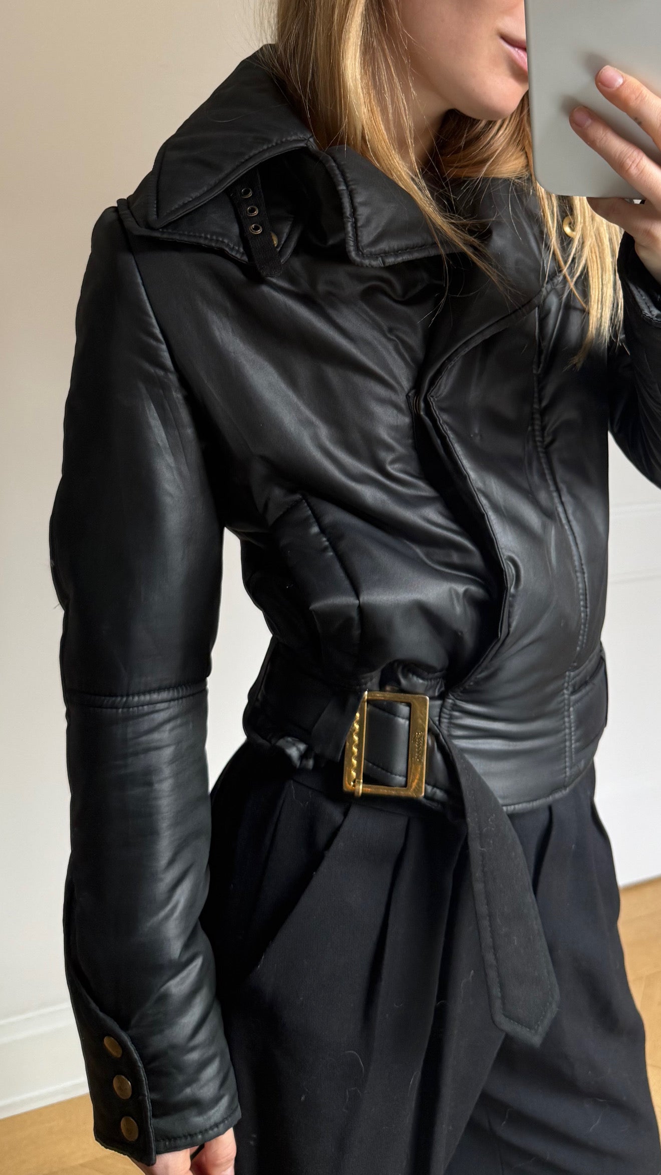 Gucci Moto puffer jacket