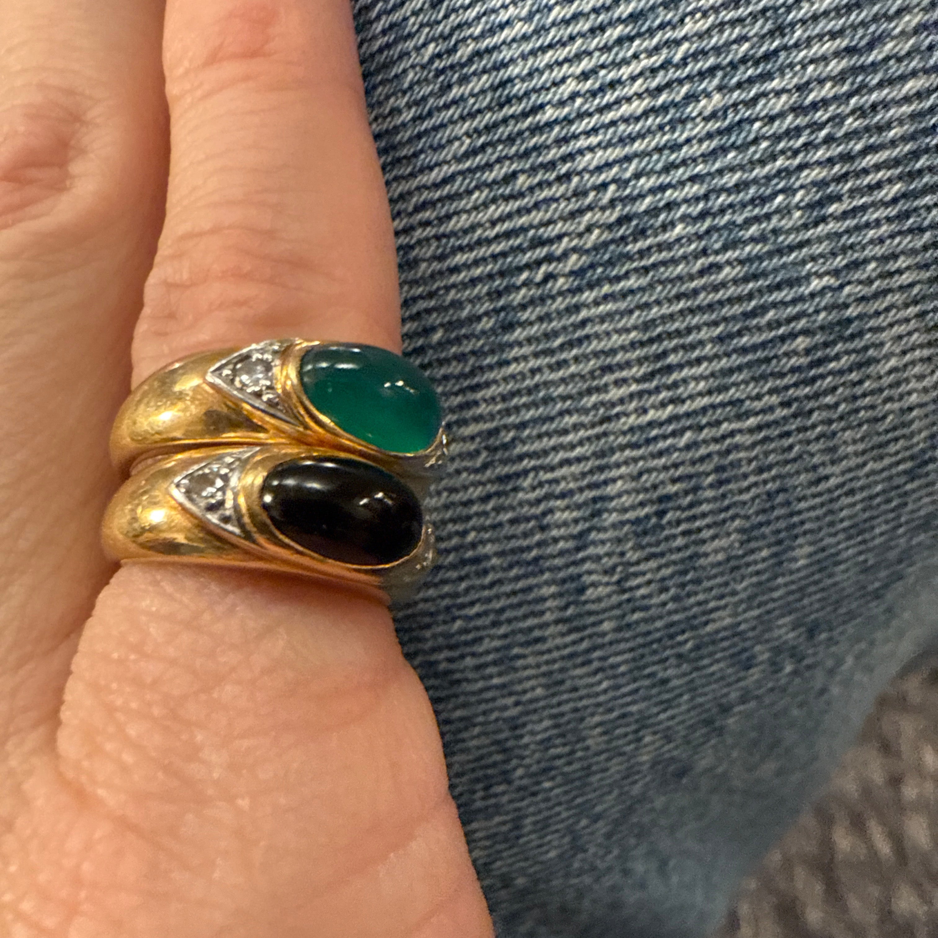 Van Cleef Pinky Ring - Black Onyx ONLY