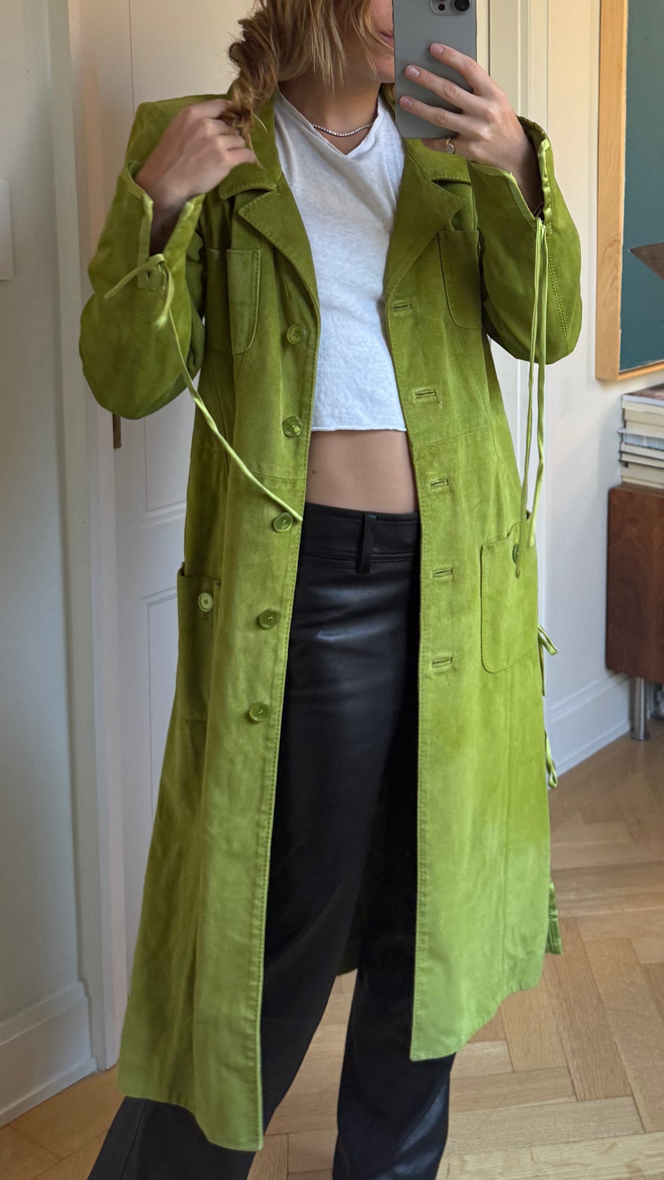 Valentino Suede Green
