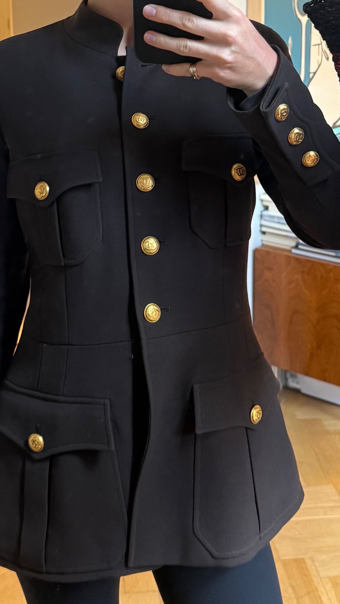 Chanel military jacket