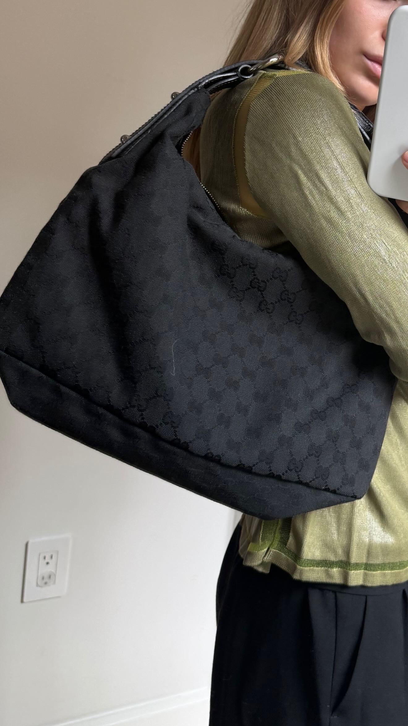 Gucci horse-bit tote
