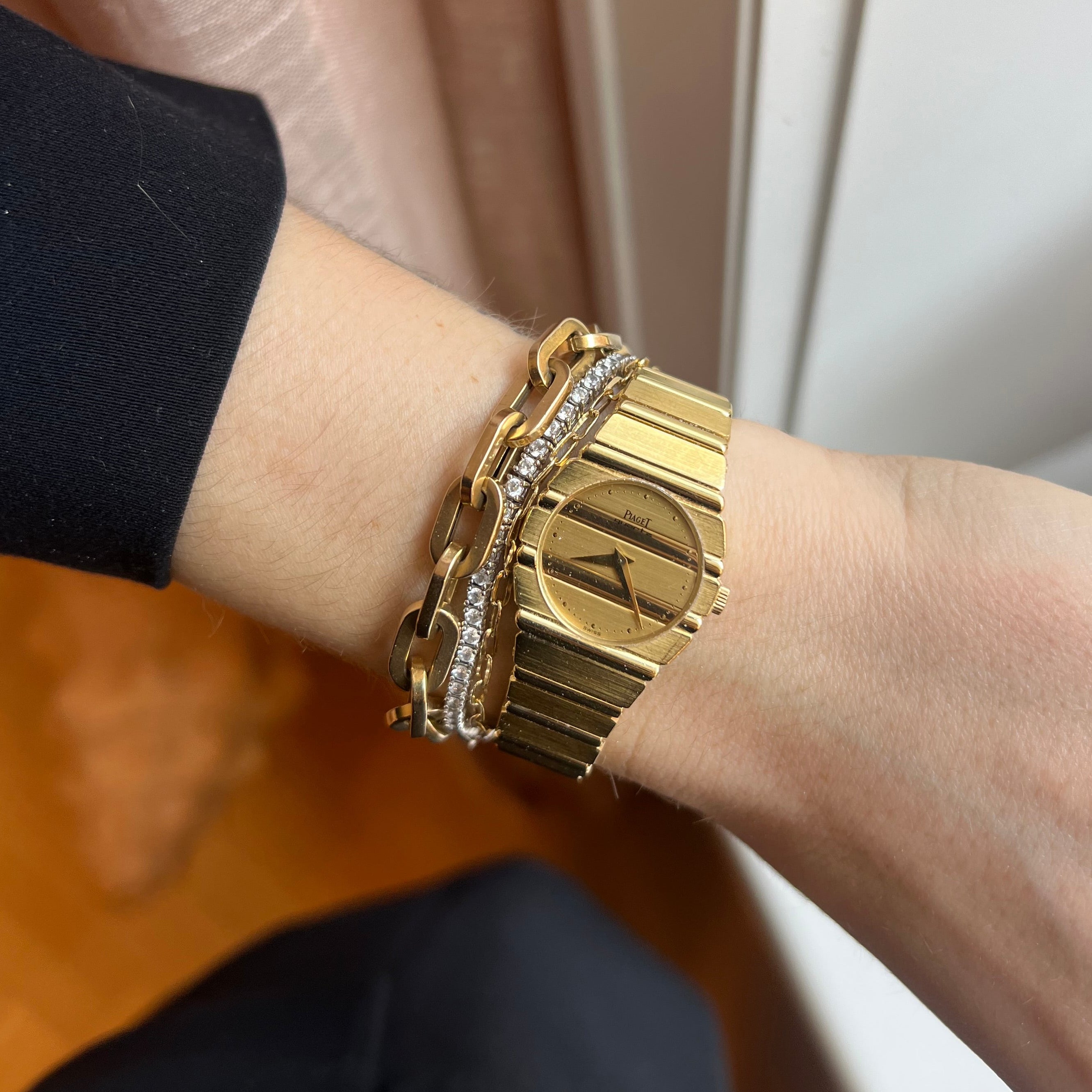 Vintage Piaget Polo in 18k