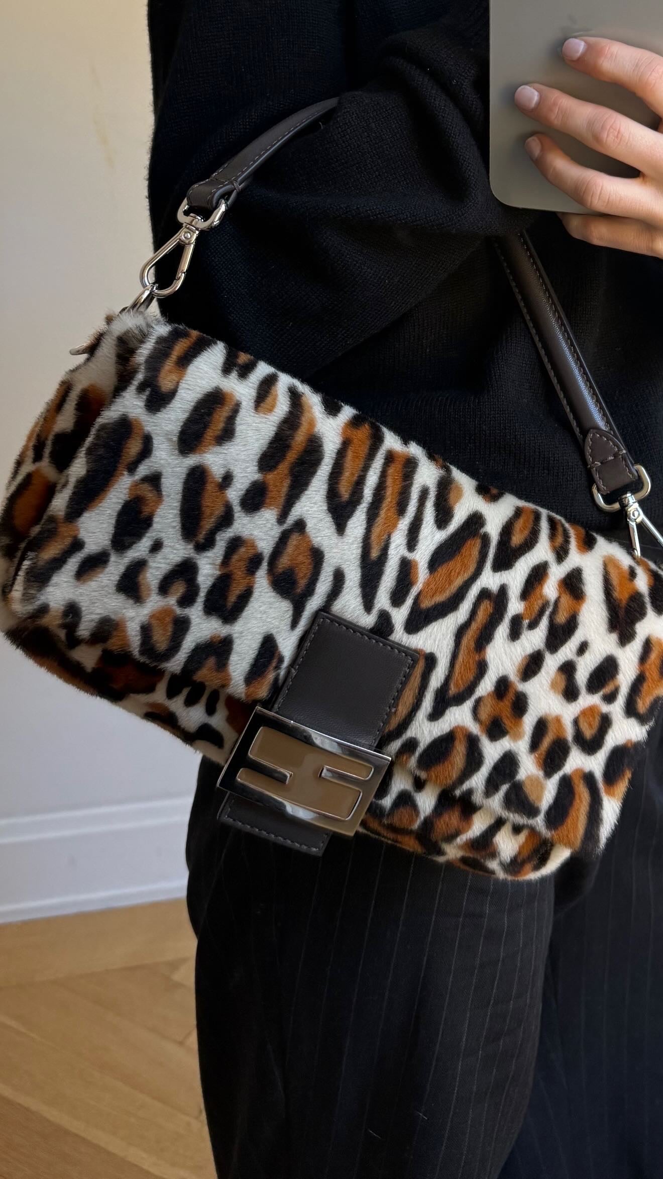 Fendi Ponyhair Baguette bag