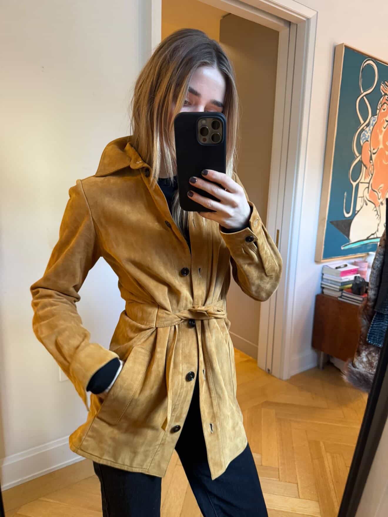 Chloe suede jacket