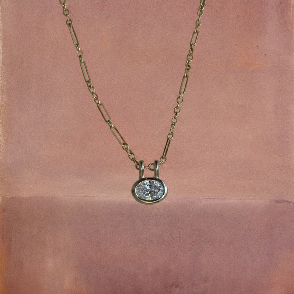 The Oval Aura Pendant