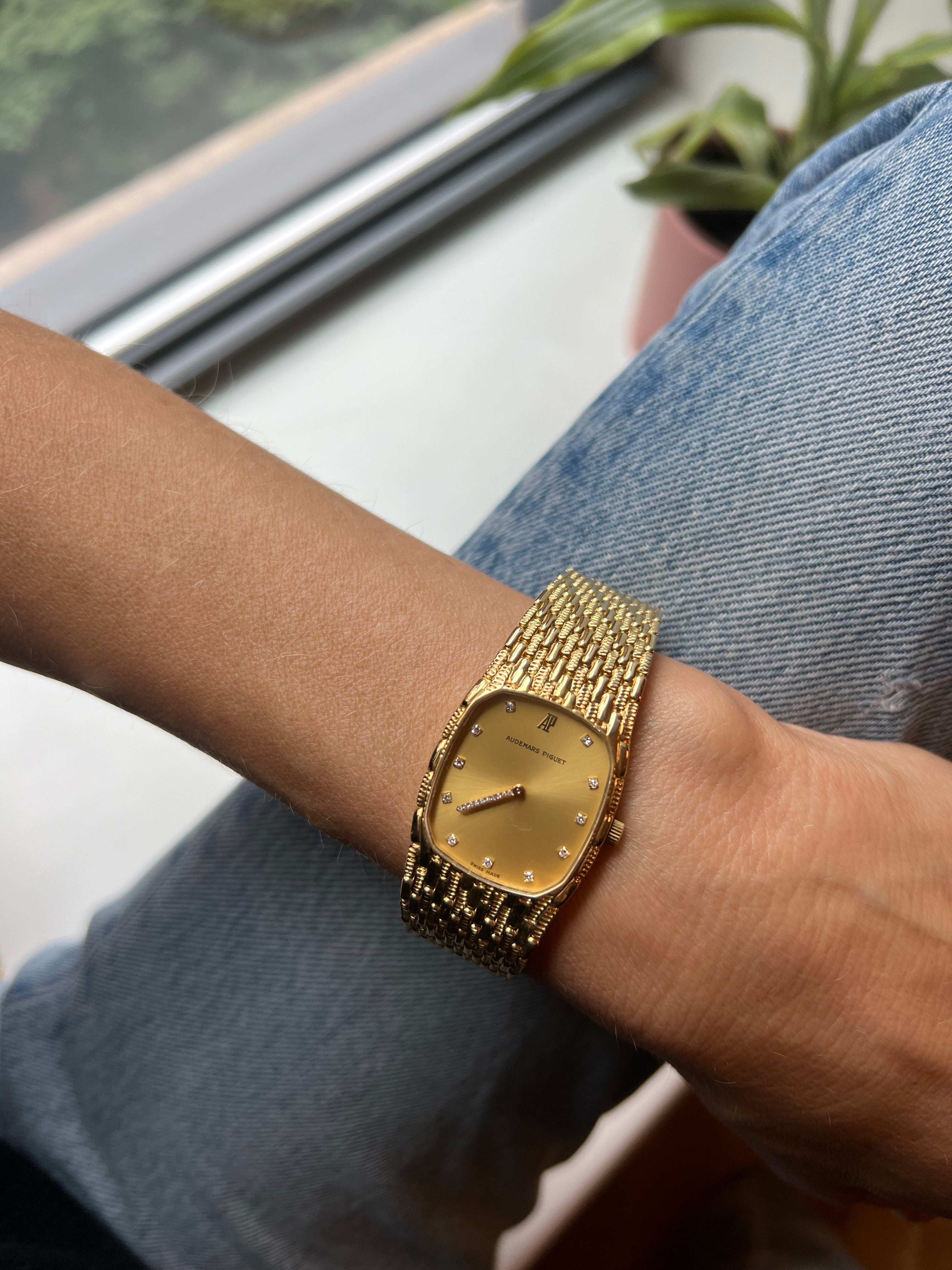 Audemars Piguet Cobra Watch 18k Diamond Dial