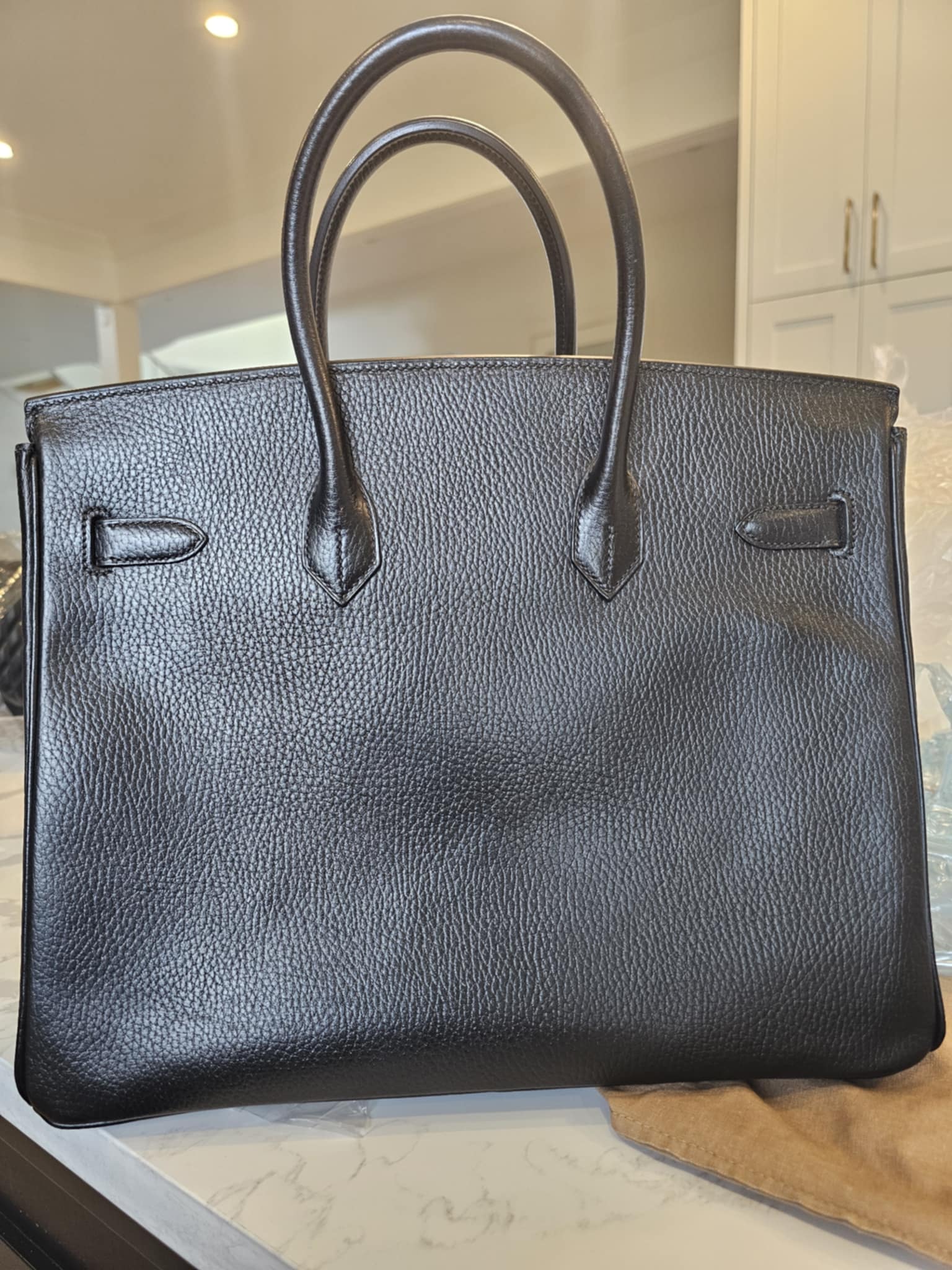 Black Birkin B35