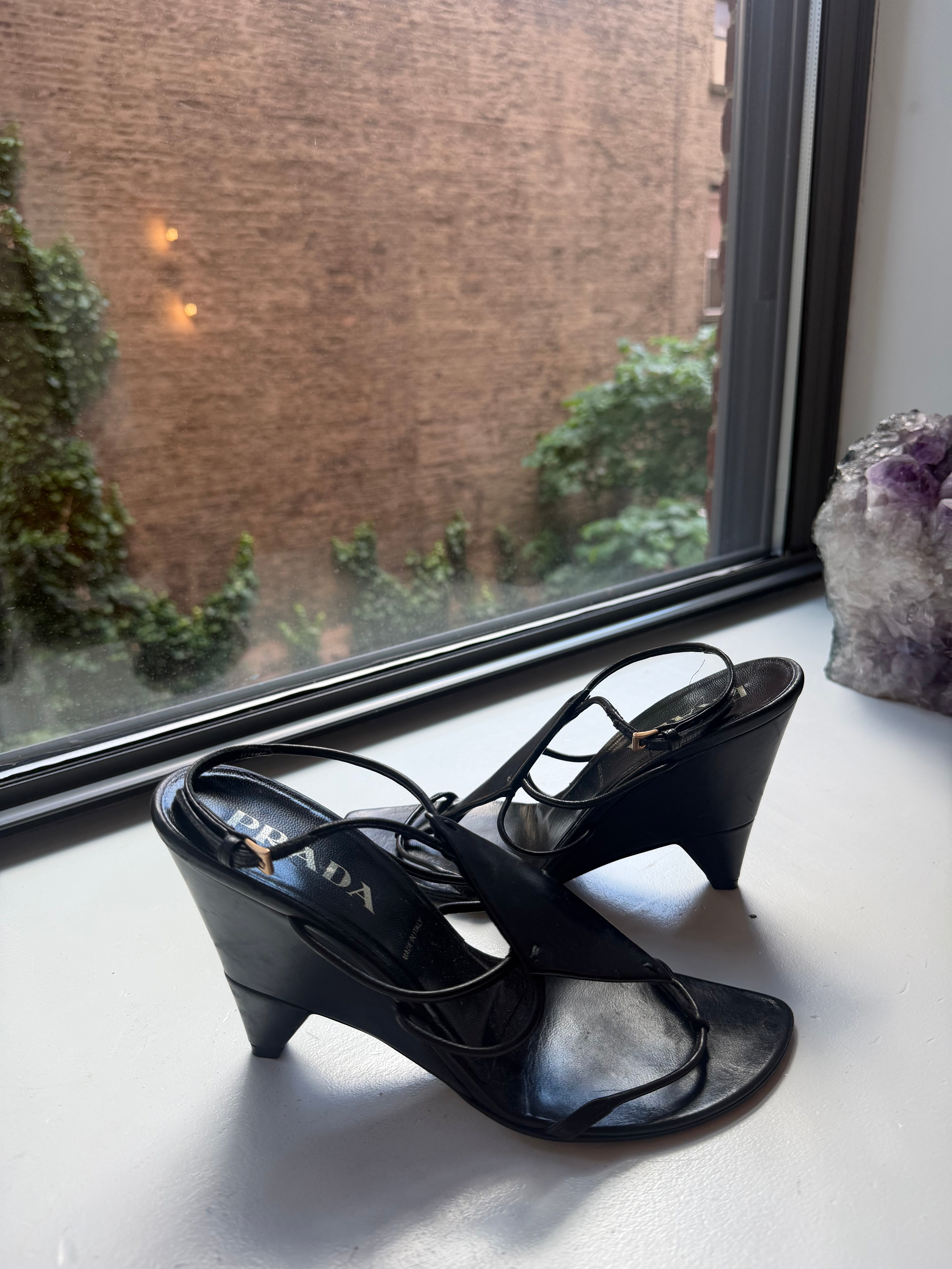 Prada Leather Pumps