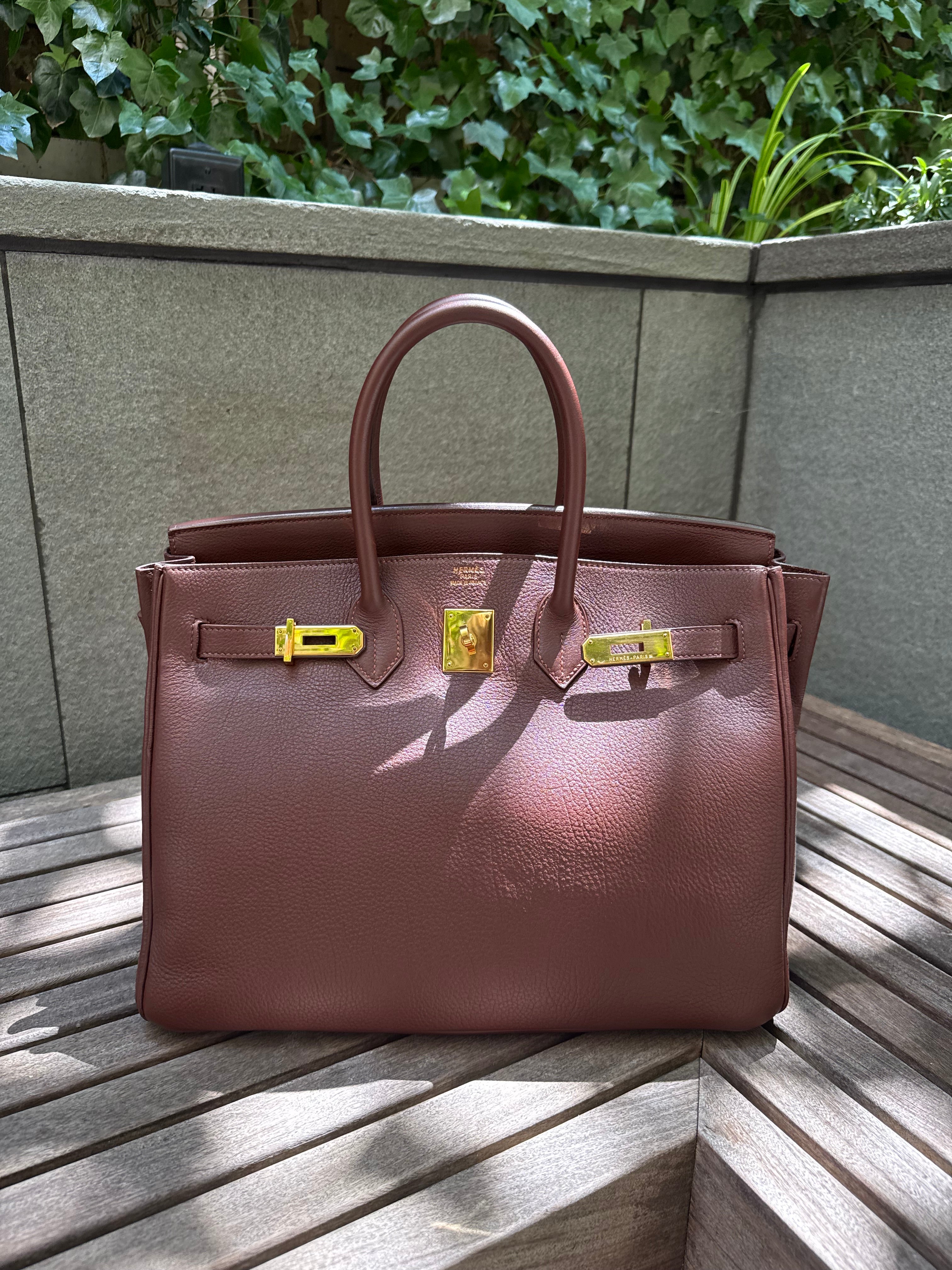 Birkin B35 Chocolate Brown