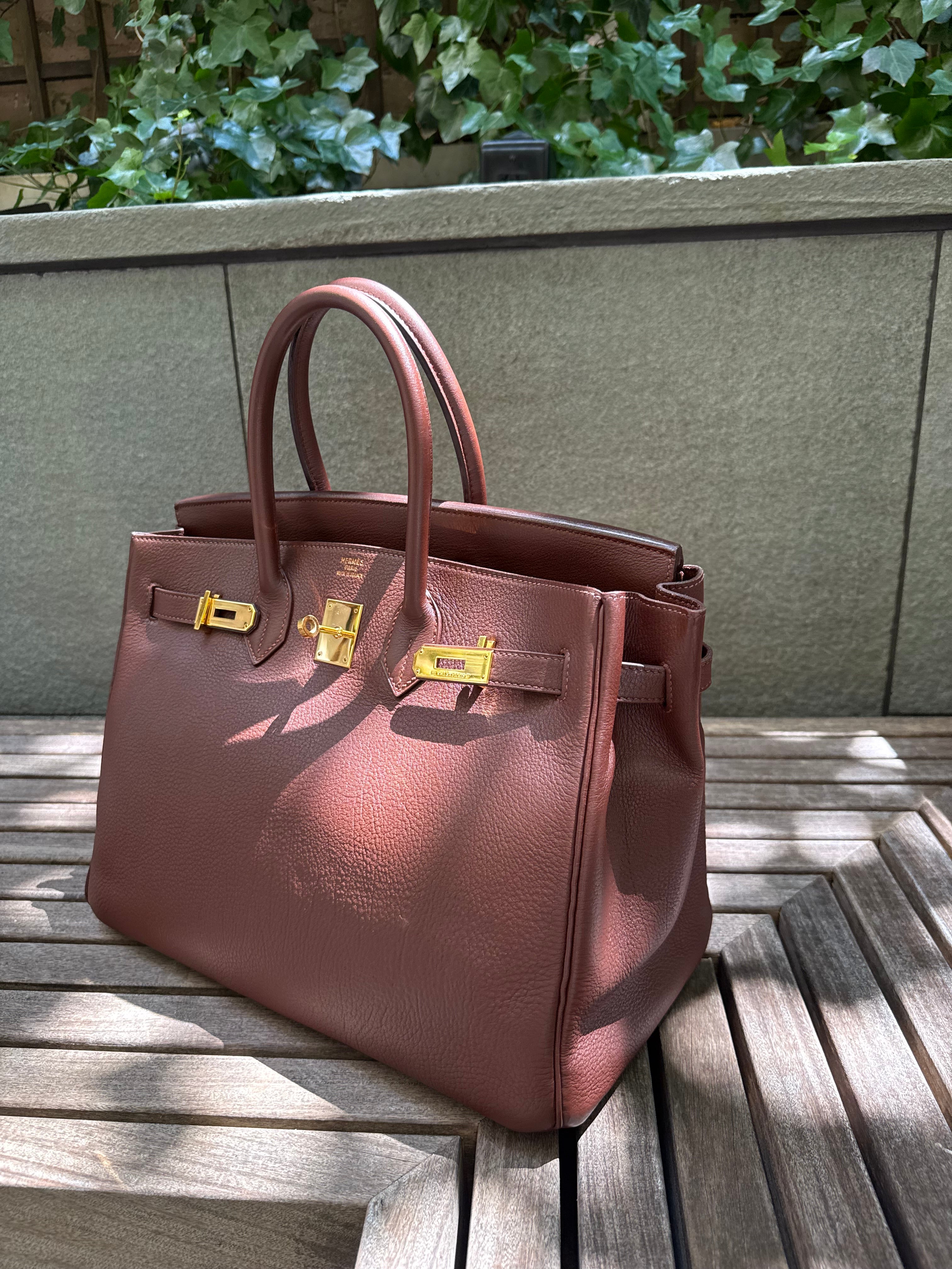 Birkin B35 Chocolate Brown