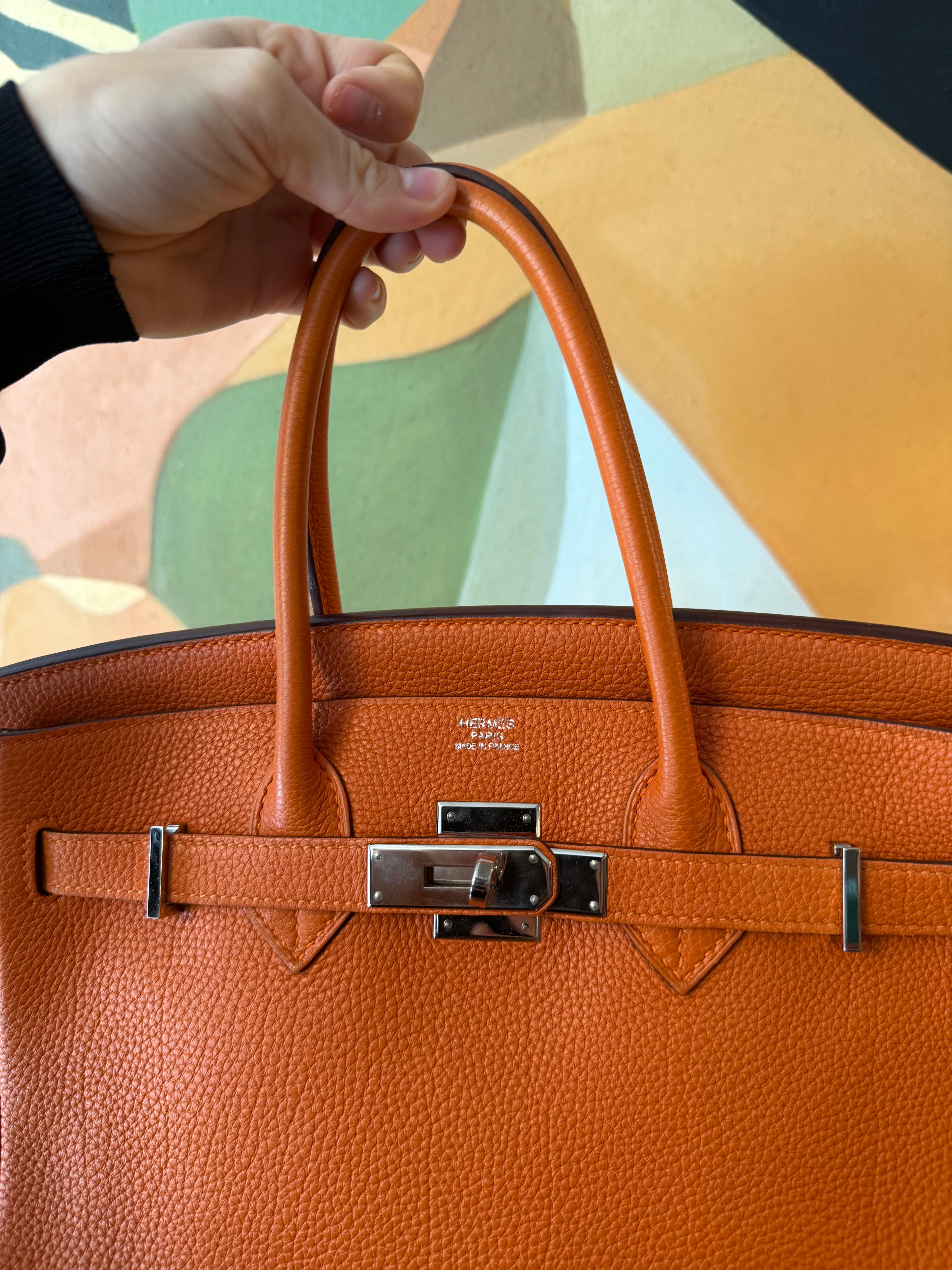 Birkin B30 Orange