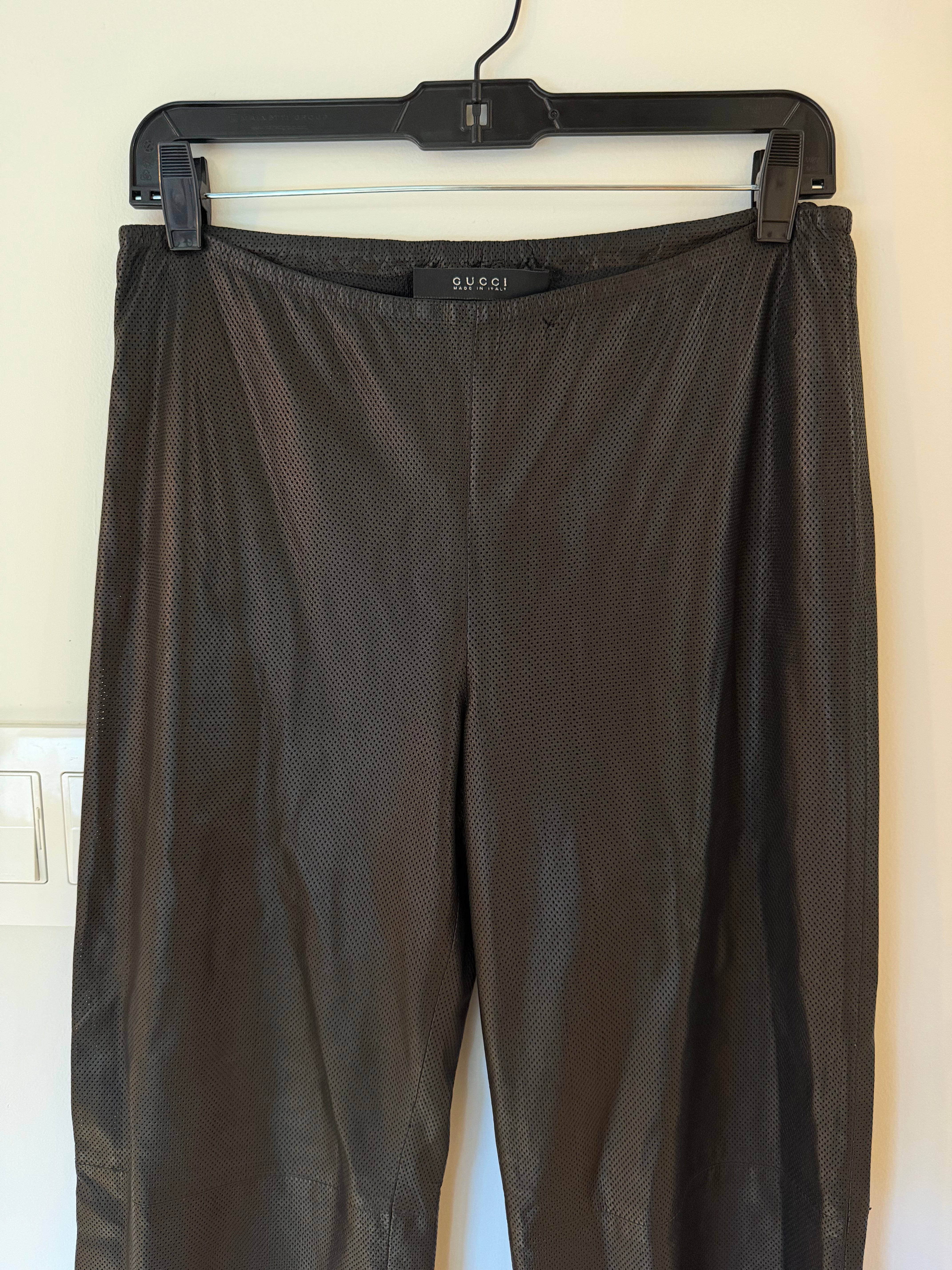 Gucci Leather Pants