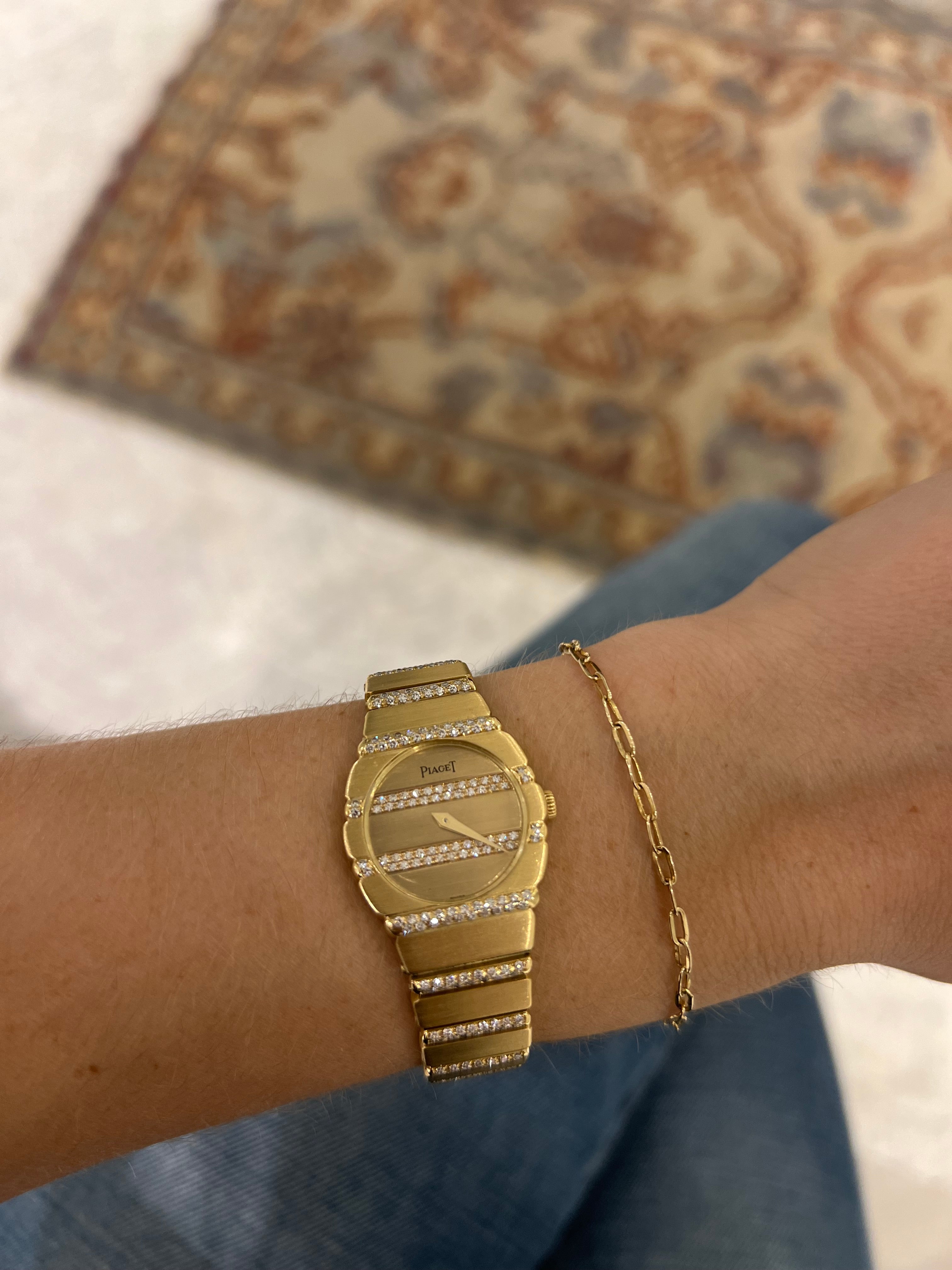 Piaget Polo in 18k w Diamonds