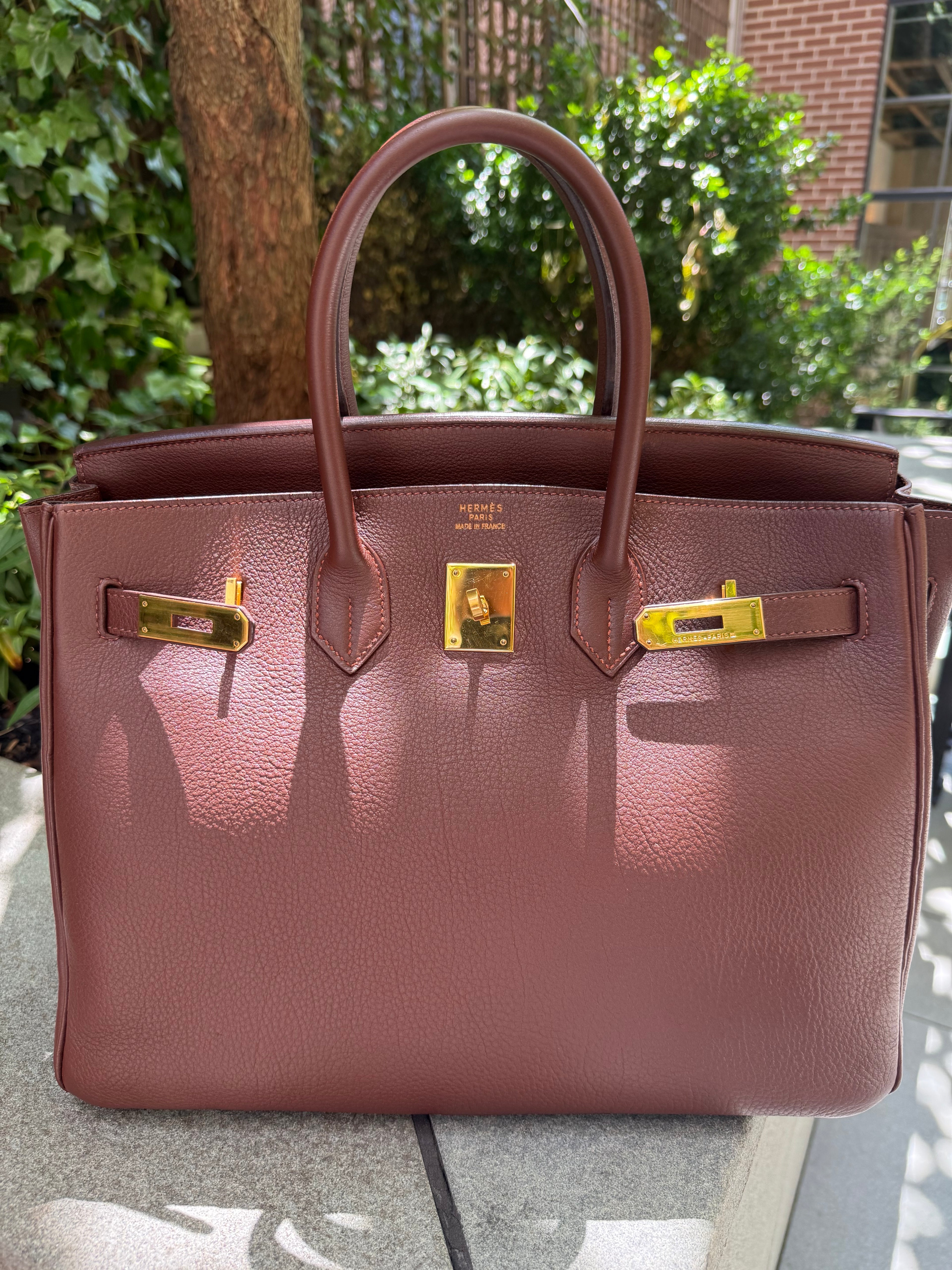 Birkin B35 Chocolate Brown