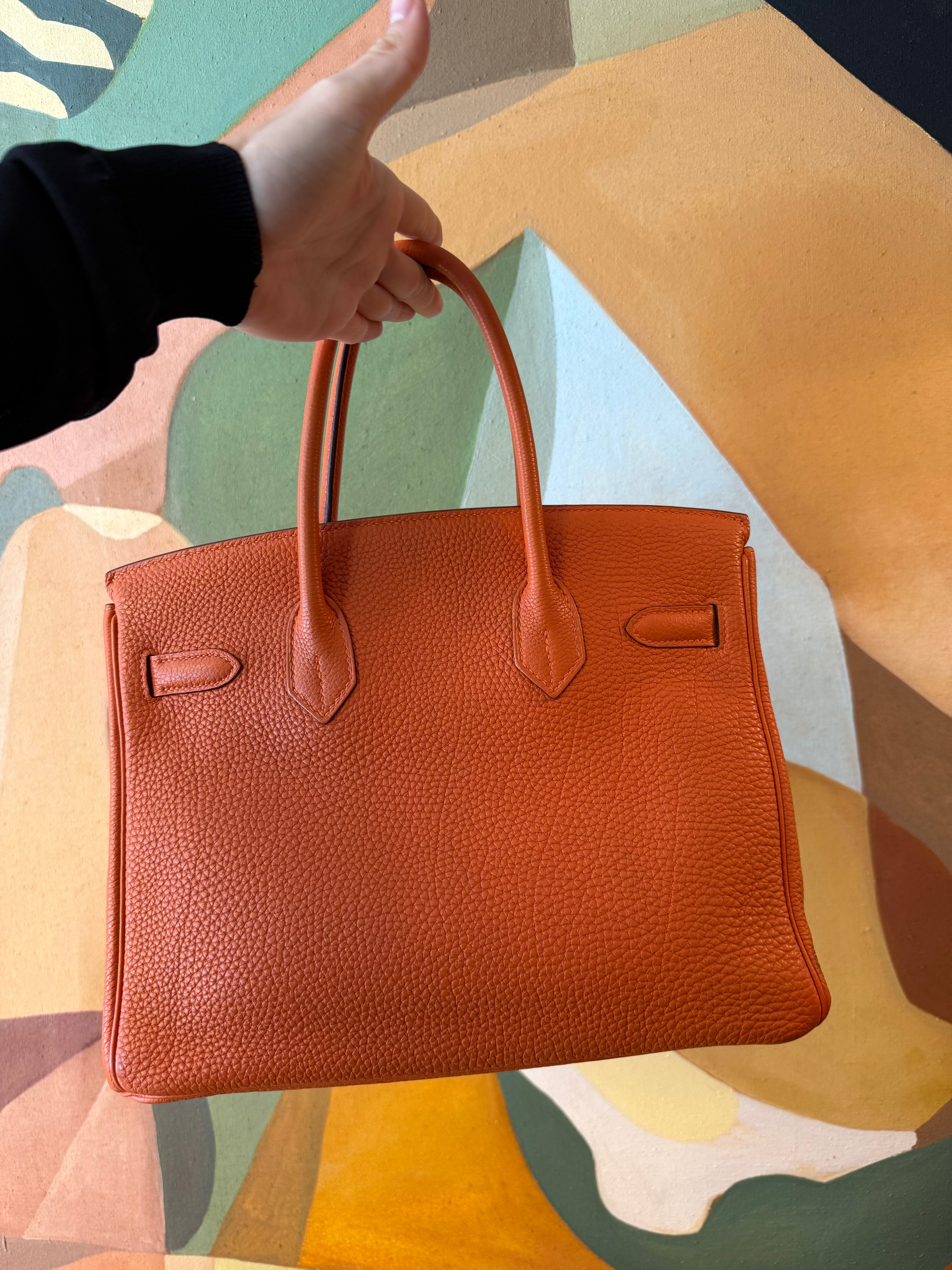 Birkin B30 Orange