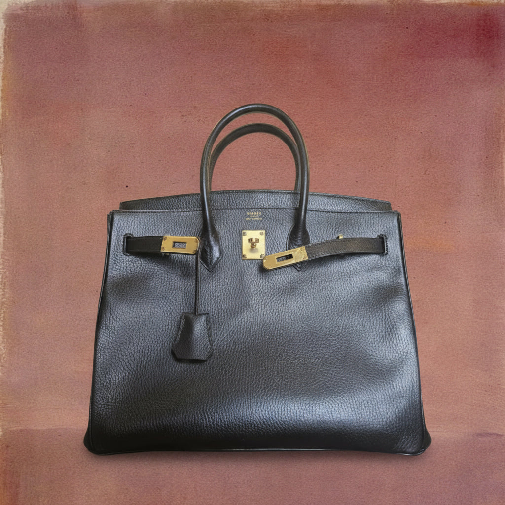 Black Birkin B35