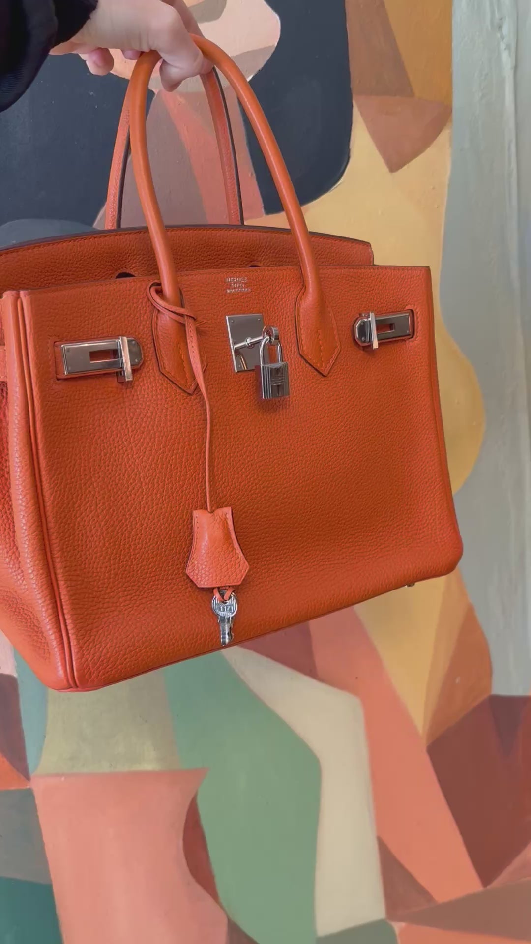 Birkin B30 Orange